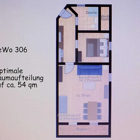 Apartment Blick Fewo306 *